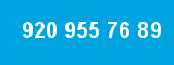 920 955 76 89 920 955 76 89